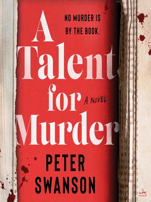 Title details for A Talent for Murder by Peter Swanson - Available